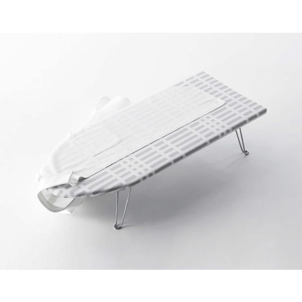 山崎実業 北欧風暮らしの定番舟型アイロン台（チェックグレー） 01223 チェックグレー | 山崎実業 | 05