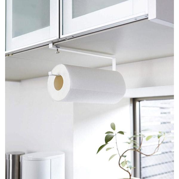 山崎実業 プレート　戸棚下キッチンペーパーホルダー　ホワイト 02440 ホワイト | 山崎実業 | 03