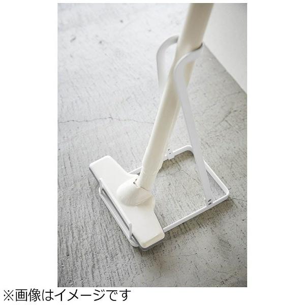 山崎実業 【掃除機用】 スティッククリーナー用スタンド 「Plate（プレート）」　3275-WH ホワイト [振込不可] | 山崎実業 | 03