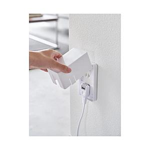 山崎実業 スマート　コンセントガード  ホワイト 4156 | 山崎実業