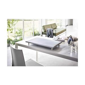 山崎実業 卓上脚付　平型アイロン台　アルミ  AL 5775 | 山崎実業