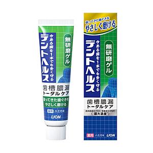 LION デントヘルス 薬用ハミガキ無研磨ゲル 28g | LION