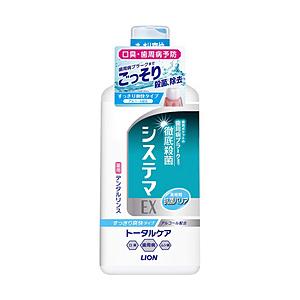 LION システマEX デンタルリンス アルコールタイプ （450ml） 〔マウスウォッシュ〕 | LION