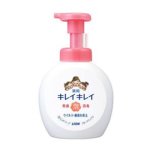 LION キレイキレイ 薬用泡ハンドソープ 本体大型 フルーツミックス 〔ハンドソープ〕 | LION