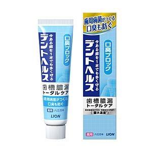 LION デントヘルス 薬用ハミガキ 口臭ブロック 28g 【864】 | LION