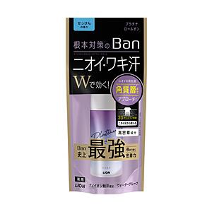 LION Ban 汗ブロック プラチナロールオン せっけんの香り | LION