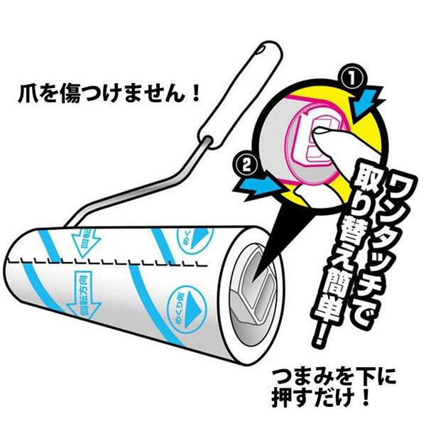 レック 粘着クリーナー （エコノミーケース） 本体 ショート 激落ちくん  S00493 [振込不可] | LEC | 04