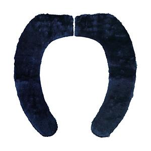 レック matou 吸着べんざシート（ボア）  ブルー B00380 | LEC