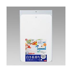 レック 汚れにくいシートまな板Ｌ KK-217 ホワイト [縦約24cm×横約36cm×厚さ約0.16cm/食洗器対応] | LEC