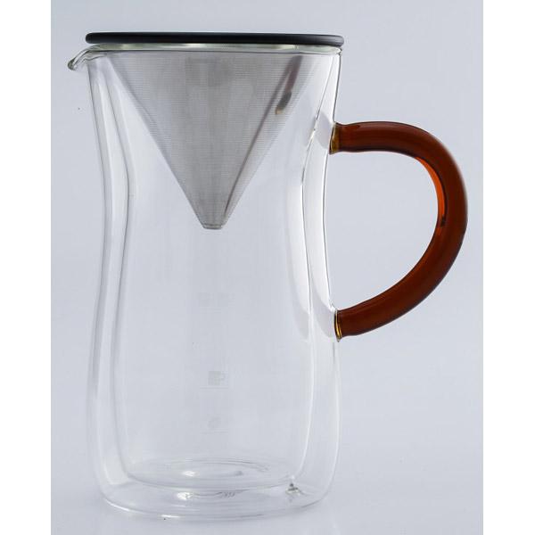 ラッキーコーヒーマシン bonmac（ボンマック）ダブルウォールコーヒーカラフェセット　700ml 【852】 |  | 03