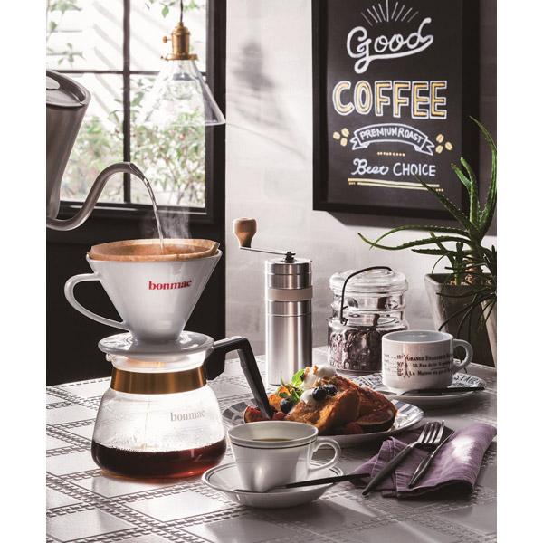 ラッキーコーヒーマシン bonmac（ボンマック）V型磁器ドリッパー VCD-2W 【864】 [振込不可] |  | 02