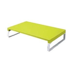 リヒトラブ 机上台 （W390mm×D250mm・黄緑）　A-7330-6 | LIHIT LAB. | 01