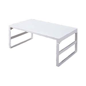 リヒトラブ 机上台 （W390mm×D250mm・ハイタイプ・白）　A-7331-0 | LIHIT LAB. | 01