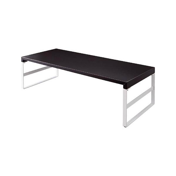 リヒトラブ 机上台＜幅590mm・ハイタイプ＞　黒　A-7333-24 | LIHIT LAB. | 01