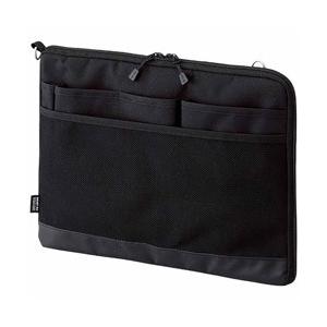 リヒトラブ バッグインバッグ 横型 A4 ブラック A768124 | LIHIT LAB.