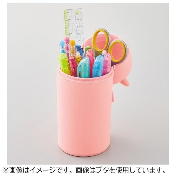 リヒトラブ [ペンケース]SMART FIT PuniLabo スタンドペンケース （BIGサイズ）A77144　ハチワレネコ | LIHIT LAB. | 03