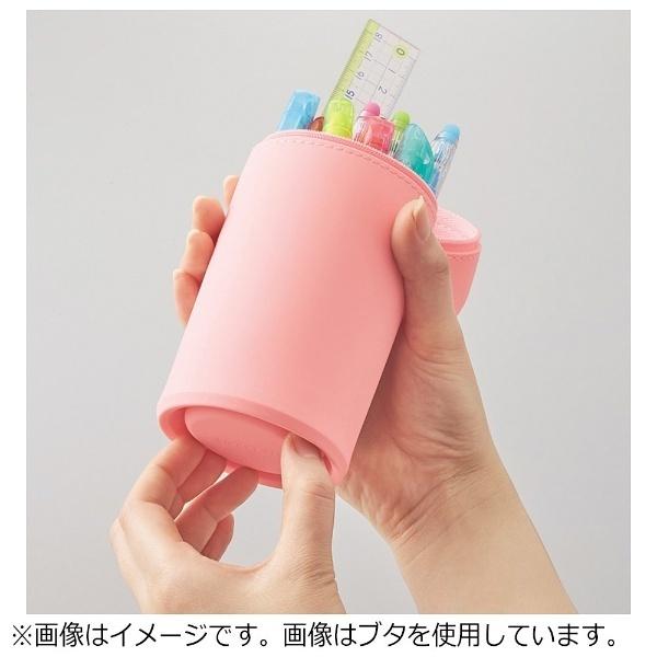 リヒトラブ [ペンケース]SMART FIT PuniLabo スタンドペンケース （BIGサイズ）A77144　ハチワレネコ | LIHIT LAB. | 04