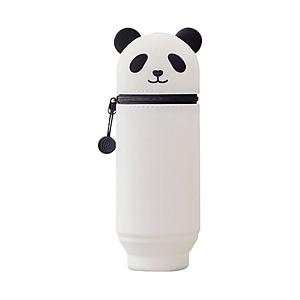 リヒトラブ [ペンケース]SMART FIT PuniLabo スタンドペンケース （BIGサイズ）A77146　パンダ | LIHIT LAB.