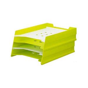 リヒトラブ マルチレタートレー（A4・黄緑）A-7300-6 | LIHIT LAB.
