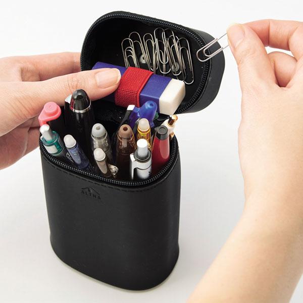 リヒトラブ ペンケース A-7759-24 ブラック | LIHIT LAB. | 03