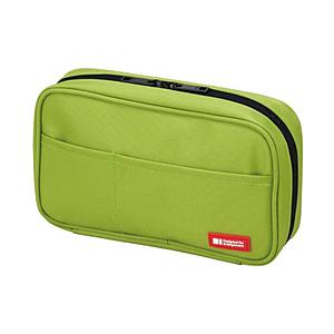 リヒトラブ ペンケース［ブックタイプ］ （黄緑）　A-7551-6 | LIHIT LAB.