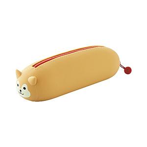 リヒトラブ [ペンケース] 寝ころびペンポーチ SMART FIT PuniLabo  シバイヌ A-7781-2 | LIHIT LAB.