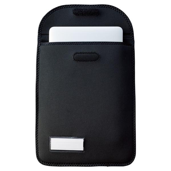 リヒトラブ ノートパソコン / タブレットPC対応 [最大収納サイズ：215ｘ30ｘ305mm] クッションPCケース Lサイズ   A-7201 | LIHIT LAB. | 01