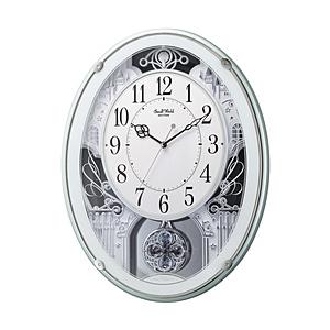 リズム時計 電波からくり時計 「スモールワールドプラウド」　4MN523RH05 [振込不可] | 