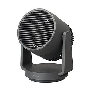 リズム時計 大風量2重反転ファンサーキュレーター Silky Wind Circulator ダークグレー 9ZFA39RH82 ［DCモーター搭載］ 【864】 | 