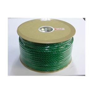 ユタカPEカラーロープ ドラム巻 ホワイト 12mm×100m