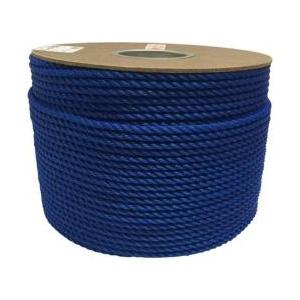 ユタカメイク ユタカ ポリエチレンロープドラム巻 6mm×200m ブルー PRE-102 | ユタカメイク