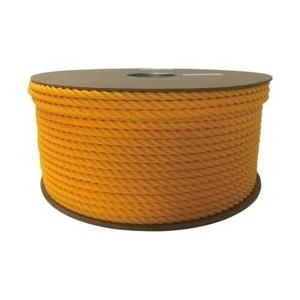 ユタカメイク ユタカ ポリエチレンロープドラム巻 9mm×150m イエロー PRE-50