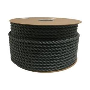 ユタカメイク ユタカ ポリエチレンロープドラム巻 12mm×100m グレー PRE-68