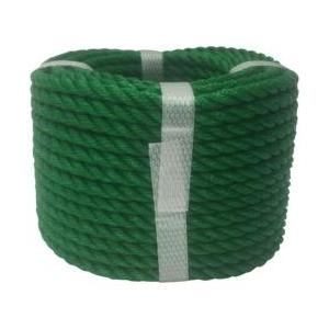 ユタカメイク ユタカ　ロープ　PEカラーロープ万能パック　6mm×20m　グリーン　PE620-3 | ユタカメイク