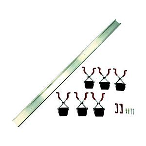 ユタカメイク ユタカメイク　ツールホルダー　レールセット　レール１ｍホルダー６個   TH-S106 | ユタカメイク