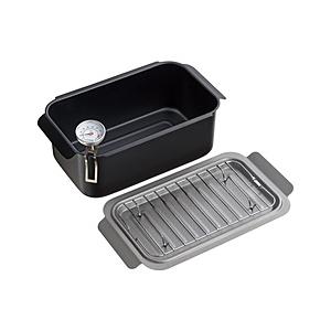 和平フレイズ ポコフリットIH角型揚げ鍋　温度計アミ付   RB-2701 | 