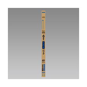 ホタルクス 3波長形直管蛍光ランプ ひときわ明るいさわやかな光 4本セット ライフルックＨＧ  FLR40SEX-D/M/36-HG2-4P ［G13 /40形 /昼光色 /4本］ | 