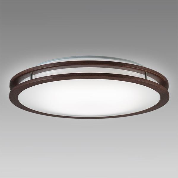 ホタルクス LEDシーリングライト アーバンオーク ダークオーク HLDC08304SG ［8畳 /昼光色〜電球色 /リモコン付属］ | 