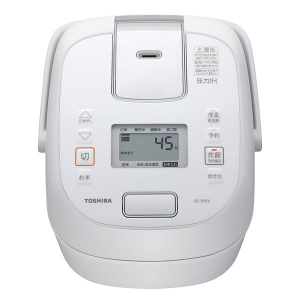 MARUKO！東芝　炊飯ジャー ホワイト RC-6PXV-W MARUKO！東芝 炊飯ジャー ホワイト RC-6PXV-W 東芝 RC-6PXV(W