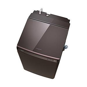 縦型洗濯乾燥機 ZABOON ボルドーブラウン AW-10VP4(T) ［洗濯10.0kg /乾燥5.0kg /ヒーター乾燥(水冷・除湿タイプ) /上開き］ 【お届け日時指定不可】 | TOSHIBA