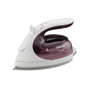 TOSHIBA(東芝) コードレススチームアイロン La・Coo 美ラクルベース マル―ンレッド TA-FV470-R ［ハンガーショット機能付き］ | TOSHIBA