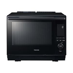 TOSHIBA(東芝) 過熱水蒸気オーブンレンジ 石窯ドーム グランブラック ER-D5000B-K ［30L］ 【864】 | TOSHIBA