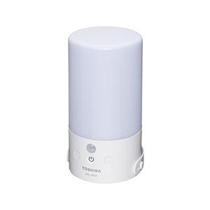 TOSHIBA(東芝) LEDランタン　センサー・調光機能付き  ホワイト LKL-4000-W ［LED /単3乾電池×3 /防水対応］ | TOSHIBA