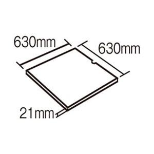 TOSHIBA(東芝) 洗濯機用補強板（630×630mm） | TOSHIBA