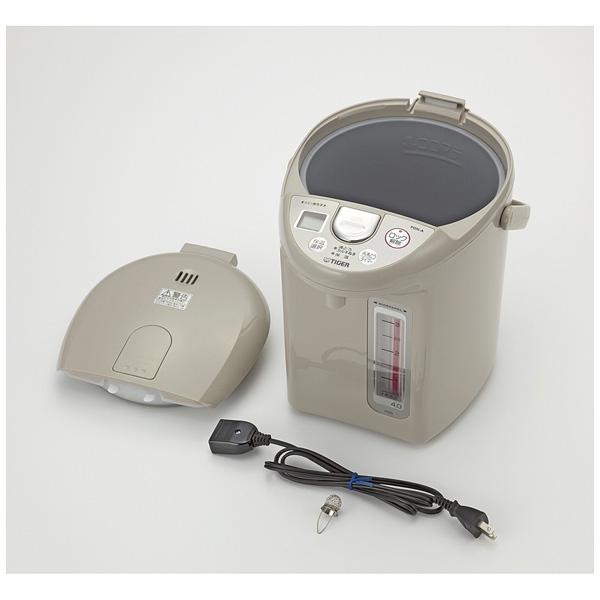 TIGER(タイガー) PDN-A400-CU（アーバンベージュ）　マイコン電動ポット （4.0L） | タイガー | 04