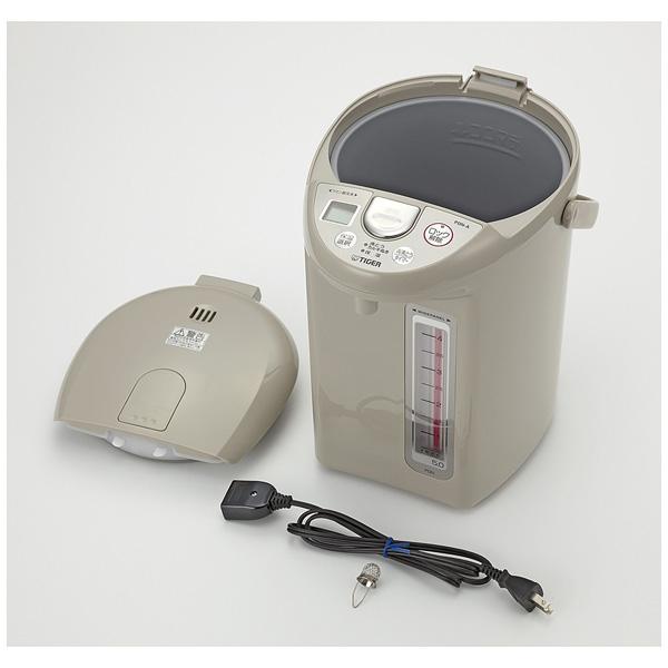 TIGER(タイガー) PDN-A500-CU（アーバンベージュ）　マイコン電動ポット （5.0L） | タイガー | 04