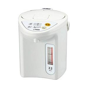 TIGER(タイガー) マイコン電動ポット （2.2L)　PDR-G221-W ホワイト | タイガー