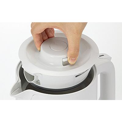 TIGER(タイガー) 業務用蒸気レス電気ケトル 「わく子」（0.8L） PCJ-H081-W ホワイト [0.8L] | タイガー | 01