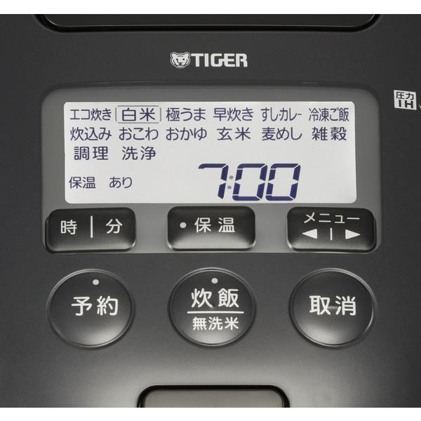 タイガー（TIGER） 圧力IHジャー炊飯器(小容量タイプ) 炊きたて ピュア