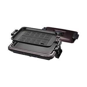 TIGER(タイガー) ホットプレート ブラウン CRV-G201T [プレート2枚] | タイガー